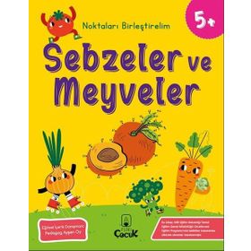 Floki Çocuk Yayınları Noktaları Birleştirelim Sebzeler Meyveler