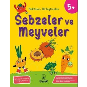 Floki Çocuk Yayınları Noktaları Birleştirelim Sebzeler Meyveler