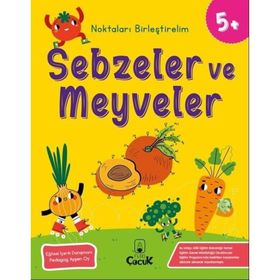 Floki Çocuk Yayınları Noktaları Birleştirelim Sebzeler Meyveler