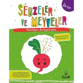 Floki Çocuk Yayınları Noktaları Birleştirelim Sebzeler Meyveler