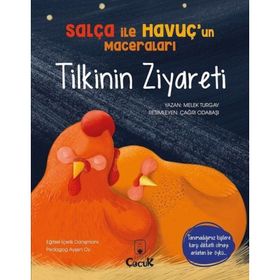 Floki Çocuk Yayınları Salça ile Havuç’un Maceraları Tilkinin Ziyareti