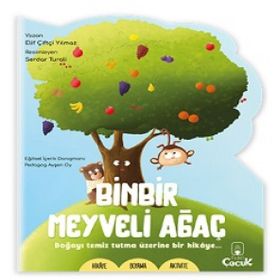 Floki Çocuk Yayınları Şekilli Hikâye Binbir Meyveli Ağaç