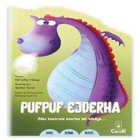 Floki Çocuk Yayınları Şekilli Hikâye Pufpuf Ejderha