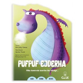 Floki Çocuk Yayınları Şekilli Hikâye Pufpuf Ejderha