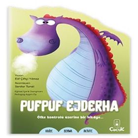 Floki Çocuk Yayınları Şekilli Hikâye Pufpuf Ejderha
