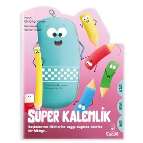 Floki Çocuk Yayınları Şekilli Hikâye Süper Kalemlik