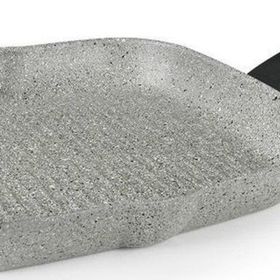 Flonal Kare 28x28 cm Dura İndüksiyonlu Izgara Tavası