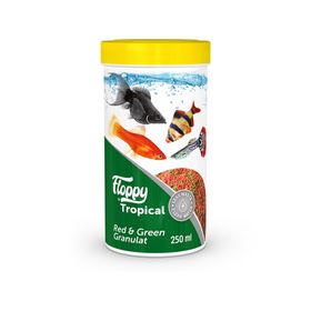 Floppy 250 ml FLP005 Tropical Red Green Granulat Balık Yemi
