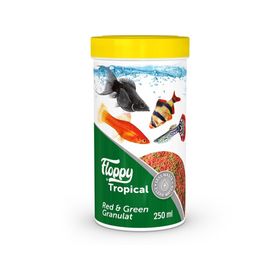 Floppy 250 ml FLP005 Tropical Red Green Granulat Balık Yemi