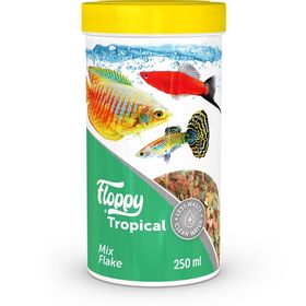 Floppy FLP008 Tropical Mix Flake 250 ml Balık Yemi