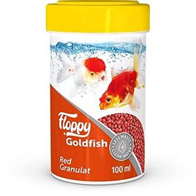 Floppy Goldfish Red Granulat 100 ml Akvaryum Balık Yemi
