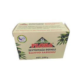 Flora 200 gr Zeytinyağlı Defneli Banyo Sabunu