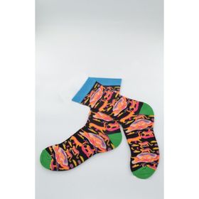 Flora 40-44 Geyik Desenli Hareketli Erkek Çorap