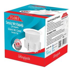 Flora F-068 Çift Kapaklı Sessiz Wc Kapağı