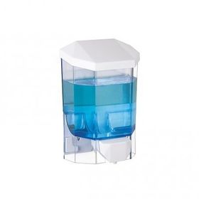 Flora F032 Flosoft Plastik Şeffaf Sıvı Sabunluk