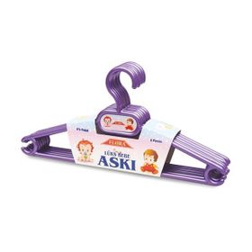 Flora F135 6'lı Asorti Lüks Bebek Elbise Askısı