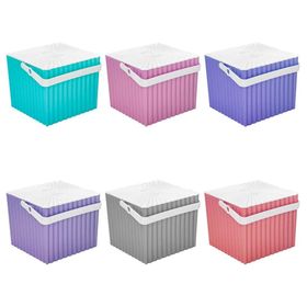 Flora F366 Trendy Kare Asorti Çok Amaçlı Kova