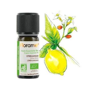 Florame 10 ml Citrus Limonum Organik Limon Kabuğu Esansiyel Yağı