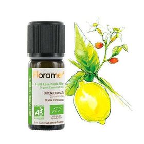 Florame 10 ml Citrus Limonum Organik Limon Kabuğu Esansiyel Yağı