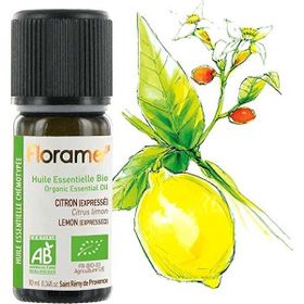 Florame 10 ml Citrus Limonum Organik Limon Kabuğu Esansiyel Yağı