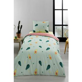 Floretta Avocado Çift Kişilik Nevresim Takımı