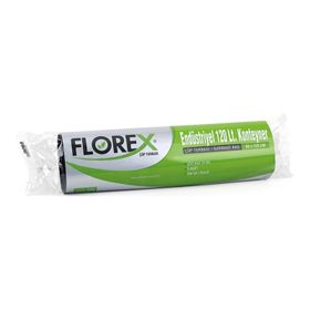 Florex Endüstriyel Konteyner Boy Çöp Torbası 120 lt Siyah 90 x 125 cm 1 paket (5 adet)