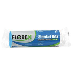 Florex Mavi 55x60 cm Standart Orta Boy Çöp Torbası