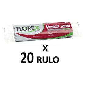 Florex Standart Çöp Torbası Jumbo Boy 80x110 cm 1 rulo (10 adet)