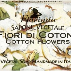 Florinda 50 gr Flowers Pamuk Çiçeği Bitkisel Sabun