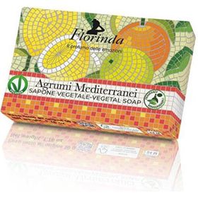 Florinda 50 gr Mozaik Agrumi Mediterranie Akdeniz Narenciye Bitkisel Katı Sabun