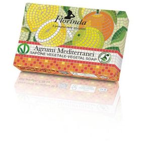 Florinda 50 gr Mozaik Agrumi Mediterranie Akdeniz Narenciye Bitkisel Katı Sabun