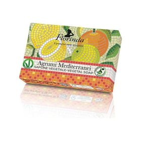 Florinda 50 gr Mozaik Agrumi Mediterranie Akdeniz Narenciye Bitkisel Katı Sabun