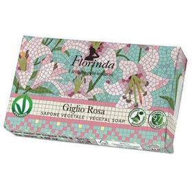 Florinda 50 gr Mozaik Giglio Rosa Zambak Doğal Katı Sabun