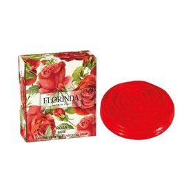 Florinda 90 gr Kırmızı Gül Doğal Katı Sabun