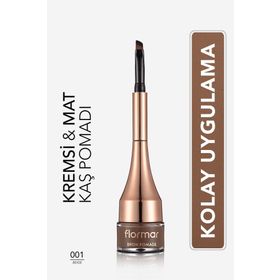 Flormar 001 Beige Kaş Pomadı