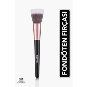 Flormar 001 Düz Uçlu Silindir Fondöten Fırçası