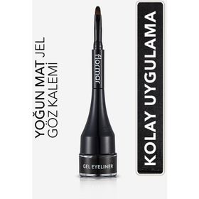 Flormar 001 Gel Black Gün Boyu Kalıcı Profesyonel Jel Eyeliner