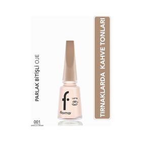 Flormar 001 Vanilla Cream Kahve Tonlu Oje