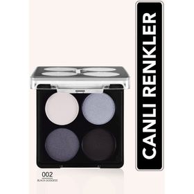 Flormar 002 Color Palette Eyeshadow Sedefli Ve Mat Bitişlere Sahip 5'li Göz Farı