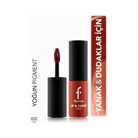 Flormar 002 Kiss Lip Cheek Doğal Mat Bitişli Nemlendirici