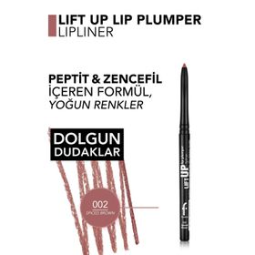 Flormar 002 Spiced Brown Lift Up Dolgun Görünüm Veren Dudak Kalemi
