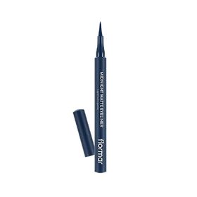 Flormar 003 Dark Blue Midnight Matte Keçe Uçlu Mat Likit Göz Kalemi