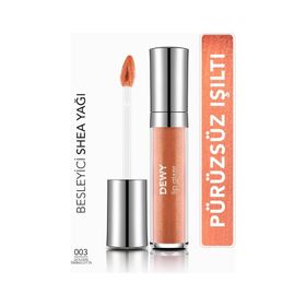 Flormar 003 Goldenterrecota Dewy Lip Glaze Besleyici Dudak Parlatıcısı