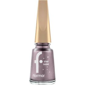 Flormar 003 Lilac Sparkle Star Shine Yoğun Renk Veren Metalik Oje