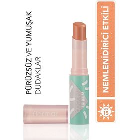 Flormar 004 Coconut Lip Balm Meyve Kokulu Renkli Dudak Nemlendiricisi