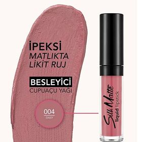 Flormar 004 Daisy Silk Matte Likit Mat Ruj