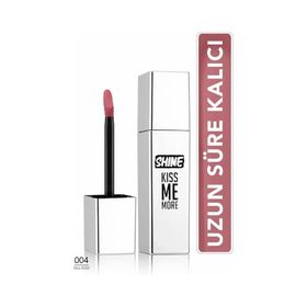 Flormar 004 Fall Rose Shine Kiss Me More Uzun Sure Kalici Parlak Bitisli Likit Ruj