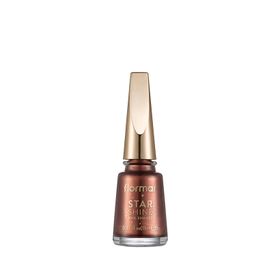 Flormar 005 Bronze Flash Star Shine Yoğun Renk Veren Metalik Oje