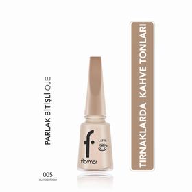 Flormar 005 Silky Espresso Kahve Tonlu Oje