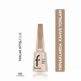 Flormar 005 Silky Espresso Kahve Tonlu Oje